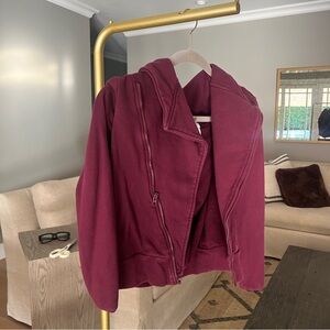 The North Face Maroon Purple Hoodie Jacket